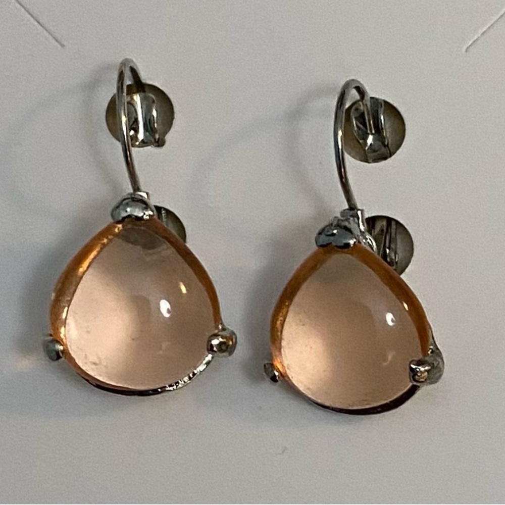 NEW* Classic Sophisticated Gem large PINK earrings